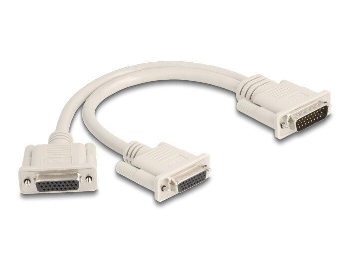 DeLOCK 67171 serielkabel Beige 0,3 m DB-26 2 x DB-26