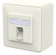 METZ CONNECT 130E370002-I stikkontakt RJ-45 Hvid