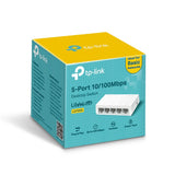 TP-Link LS1005 netværksswitch Ikke administreret Fast Ethernet (10/100) Hvid