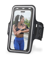 Spigen Dynamic Shield Armband A703 mobiltelefon etui 17,5 cm (6.9") Armbåndetui Sort
