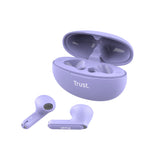 Trust Yavi Headset True Wireless Stereo (TWS) I ørerne Opkald/musik USB Type-C Bluetooth Lilla