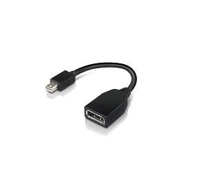 Lenovo 4X90L13971 DisplayPort kabel Mini DisplayPort Sort