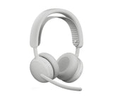 Logitech Zone Wireless 2 ES for Business Headset Trådløs Business/Everyday USB Type-C Bluetooth Hvid