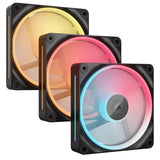 Corsair iCUE LINK LX120-R RGB Computerkabinet Ventilator 12 cm Sort 3 stk