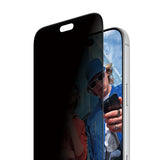 PanzerGlass ® 2-Way Privacy Skærmbeskyttelse iPhone 18 Pro Max | Ultra-Wide Fit m. FASTFIT IN-A-BOX