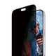 PanzerGlass ® 2-Way Privacy Skærmbeskyttelse iPhone 18 Pro Max | Ultra-Wide Fit m. FASTFIT IN-A-BOX