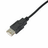 Akyga AK-USB-19 USB-kabel USB 2.0 3 m USB A Sort