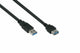 Kabelmeister UK30P-ASA-010S USB-kabel USB 3.2 Gen 1 (3.1 Gen 1) 1 m USB A 5 Gbit/sek. Sort