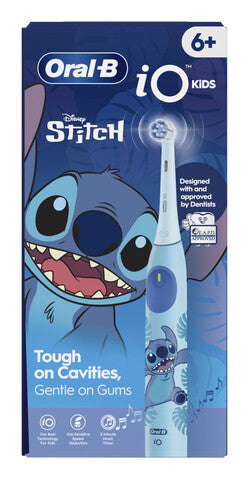 Oral-B iO Kids Disney Stitch Barn Roterende tandbørste Blå
