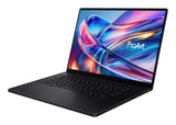 ASUS ProArt P16 H7606WW-SE028X Copilot+ PC AMD Ryzen AI 9 HX 370 Laptop 40,6 cm (16") Berøringsskærm WQUXGA 32 GB LPDDR5x-SDRAM 2 TB SSD NVIDIA GeForce RTX 5080 Laptop GPU Wi-Fi 7 (802.11be) Windows 11 Pro Tysk Sort