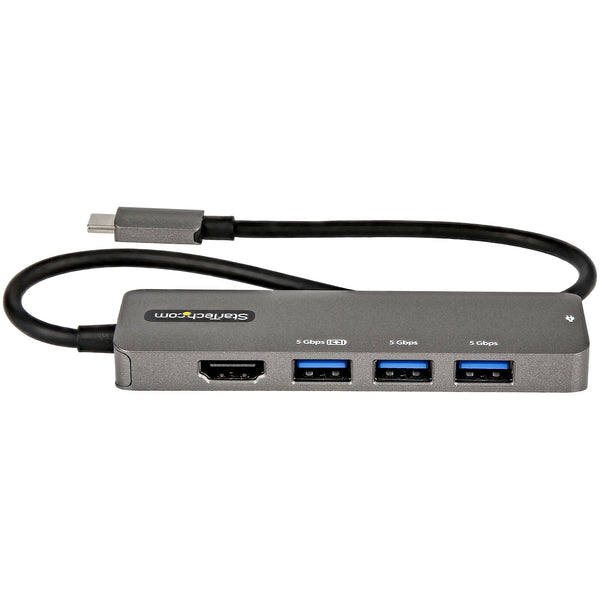 StarTech.com DKT30CHPD3 dockingstation USB 3.2 Gen 1 (3.1 Gen 1) Type-C Sort, Grå