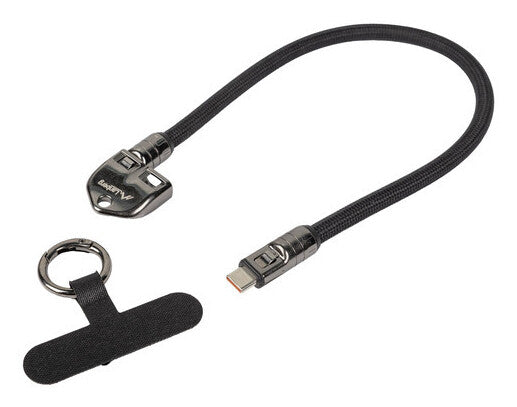 Lanberg CA-CMCM-10LN-0003-BK USB-kabel USB 2.0 0,3 m USB C 0,48 Gbit/sek. 240 W Sort