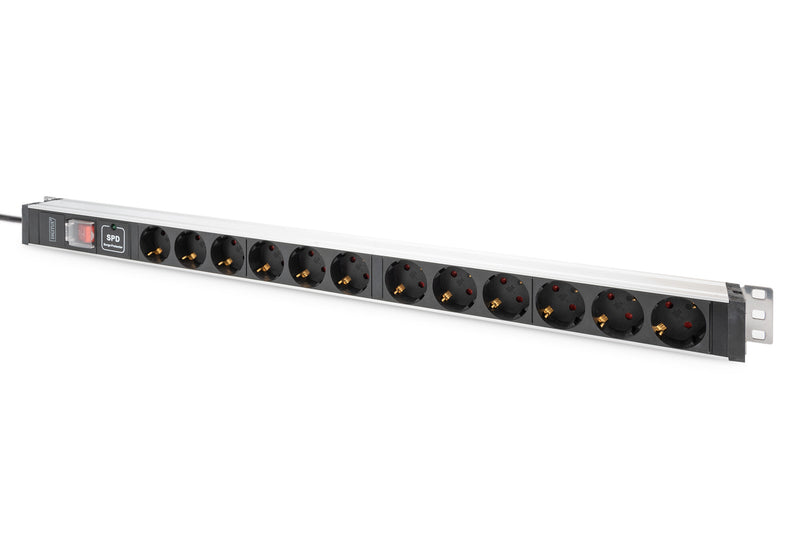 Digitus DN-95435 strømforsyningsenhed (PDU) 12 AC stikkontakt(er) 1U