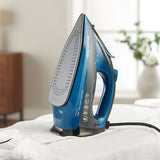 Russell Hobbs 27280-56 strygejern Dampstrygejern Keramisk strygesål 2400 W Sort, Blå