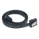 Akasa PROSLIM SATA 3.0 50cm SATA-kabel 0,50 m Sort