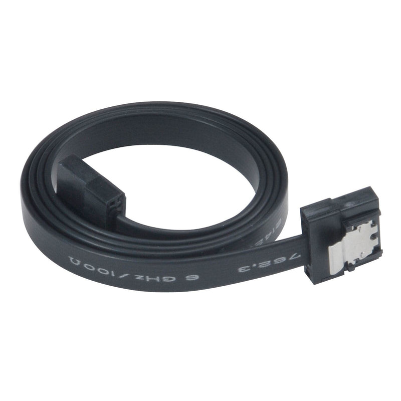 Akasa PROSLIM SATA 3.0 50cm SATA-kabel 0,50 m Sort