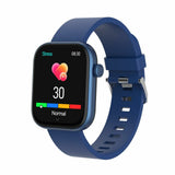 Denver SWC-185BU Smartwatch og sportsur 4,7 cm (1.85") AMOLED Digital 390 x 450 pixel Berøringsskærm Blå