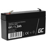 Green Cell AGM13 UPS batteri Blybatterier (VRLA) 6 V 1,3 At