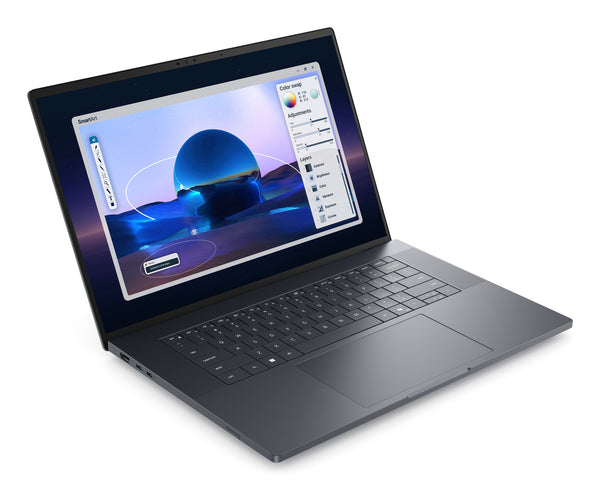 DELL Pro Max 16 Premium MA16250 Intel Core Ultra 7 265H Mobil workstation 40,6 cm (16") Full HD+ 32 GB LPDDR5x-SDRAM 1 TB SSD NVIDIA RTX PRO 2000 Blackwell Wi-Fi 7 (802.11be) Windows 11 Pro Tysk Sort