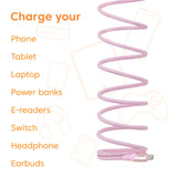 CLUB3D CAC-3031 USB-kabel USB 2.0 2 m USB C Lyserød