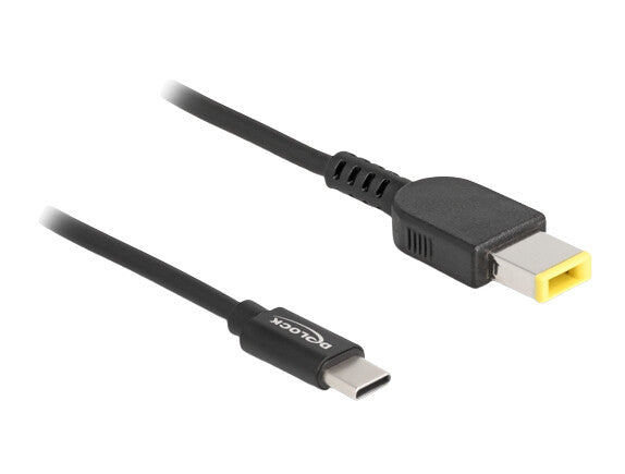 DeLOCK 87970 el-ledning Sort 1,5 m USB C 1.0 x 4.5 mm