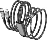Goobay 75739 USB-kabel 1,5 m USB C 2 x USB C 0,48 Gbit/sek. 60 W Sort, Grå