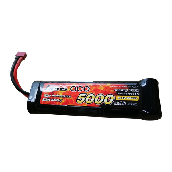 Gens ace B-5000-8.4V-NIMH-Flat-Pack-T Radio-kontrolleret (RC) model dele og tilbehør Batteri