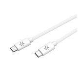 Celly USBCUSBCCOTTWH USB-kabel 1,5 m USB C 60 W Hvid