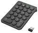 Deltaco TB-125 numerisk tastatur Laptop/PC RF trådløst Sort