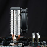 Jonsbo CR-1200E Computerkølesystem Processor Køleplade/køler 9,2 cm Sort 1 stk