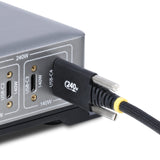 StarTech.com S2CEPR3M-USBSL-CABLE USB-kabel USB 2.0 3 m USB C 0,48 Gbit/sek. 240 W Sort