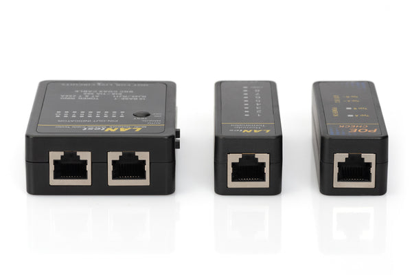 Digitus DN-14001-1 netværkskabeltester Sort