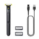 Philips Norelco OneBlade QP1424/10 barbermaskine til ham Folie shaver Trimmer Kul