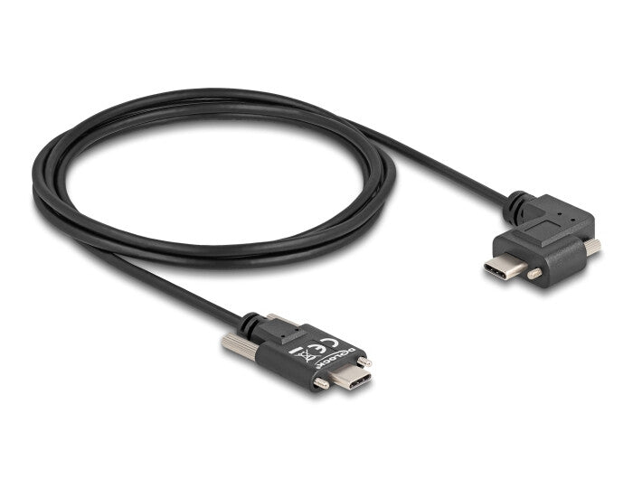 DeLOCK 80957 USB-kabel USB 2.0 2 m USB C 0,48 Gbit/sek. 60 W Sort