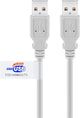 Goobay 50796 USB-kabel USB 2.0 2 m USB A 0,48 Gbit/sek. Grå