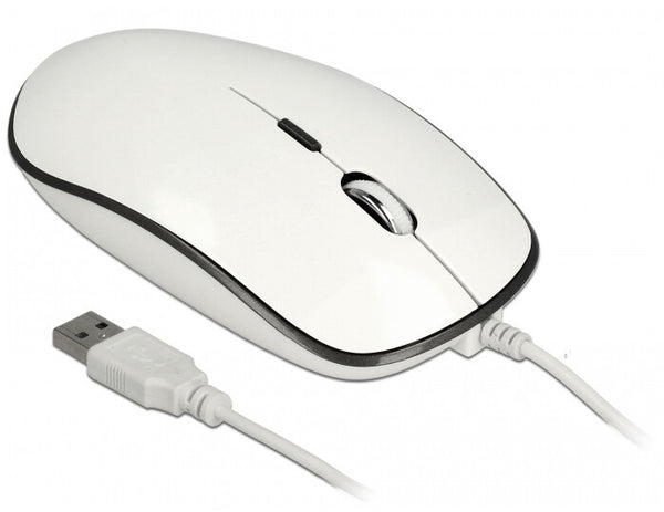DeLOCK 12532 mus Kontor Ambidextrous USB Type-A Optisk 3200 dpi