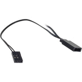 Inter-Tech Argus RS-051 RGB Computerkabinet Ventilator 12 cm Sort