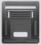 Axagon STND-L laptop stativ Stander til laptop og tablet Grå 43,9 cm (17.3")