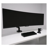 LC-Power LC-EQ-A49B skærmbeslag og -stativer 124,5 cm (49") Skrivebord Sort