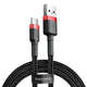 Baseus CATKLF-A91 USB-kabel 0,5 m USB A USB C Sort