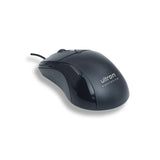 Ultron UMC-200 tastatur Mus inkluderet Universel USB QWERTZ Tysk Sort