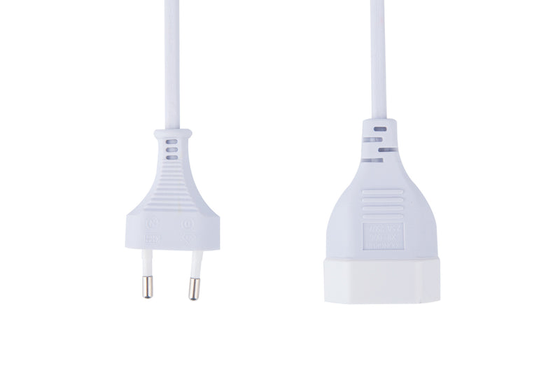 Prokord DPC-E5W el-ledning Hvid 5 m CEE7/16