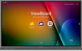 Viewsonic IFP7552-2F Interaktivt whiteboard 190,5 cm (75") 3840 x 2160 pixel Berøringsskærm Sort HDMI