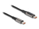 DeLOCK 86809 USB-kabel USB 2.0 2 m USB B USB C 0,48 Gbit/sek. 100 W Sort