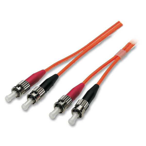 EFB Elektronik ST/ST 50/125µ 2m InfiniBand og fiberoptisk kabel Sort, Orange, Rød
