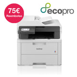 Brother MFC-L3740CDWE Multifunktionsprinter LED A4 600 x 2400 dpi 18 sider pr. minut Wi-Fi