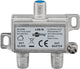 Goobay 51445 kabelsplitter eller -samler Kabelfordeler Sølv