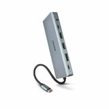 DICOTA D32065 interface hub USB 3.2 Gen 1 (3.1 Gen 1) Type-C Sølv