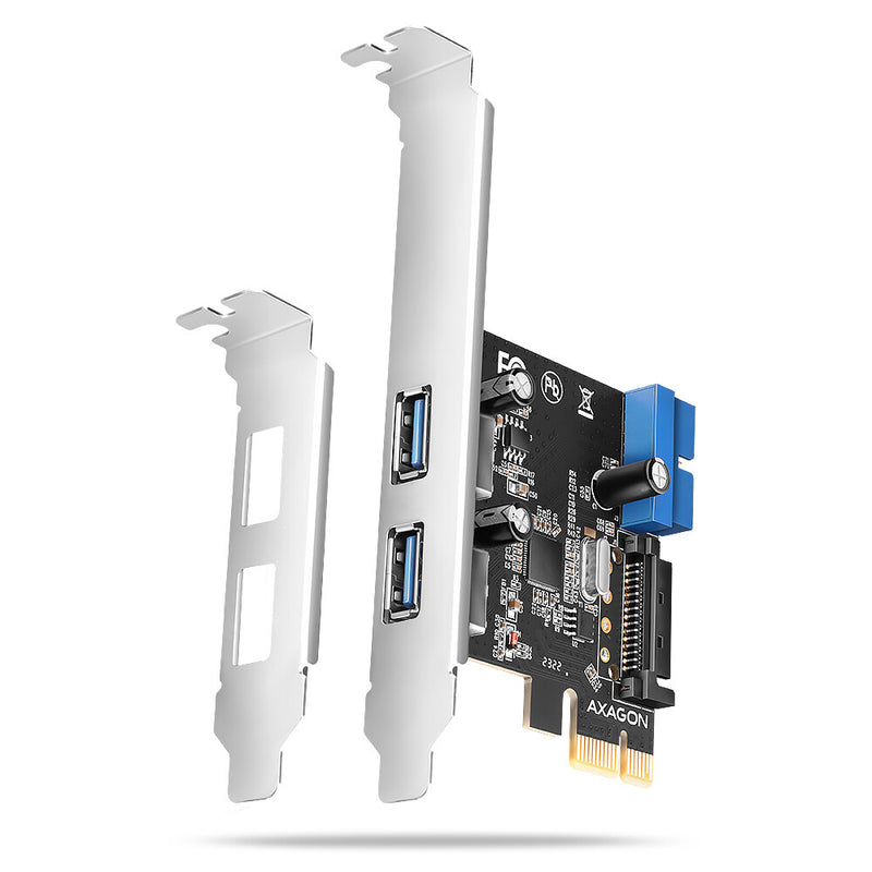 Axagon PCEU-232RS interface-kort/adapter Intern USB 3.2 Gen 1 (3.1 Gen 1)