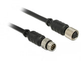 Navilock 62971 serielkabel Sort 1 m M8